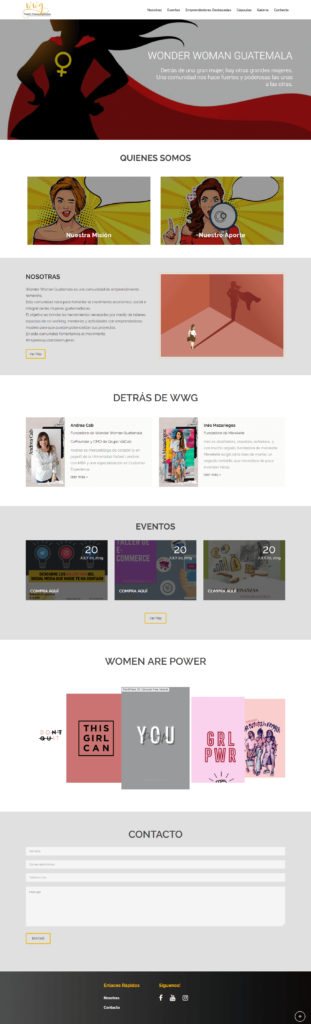 Women Empowerment website