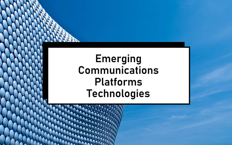 Emerging Technologies and Platforms