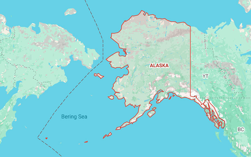 Where Alaska Is Located in the United States?